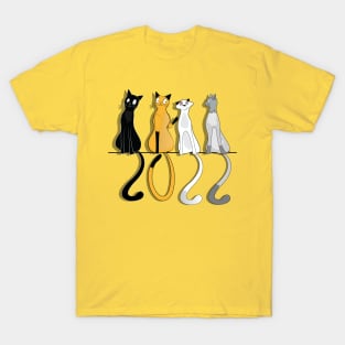 2022 Happy New Year Cats T-Shirt